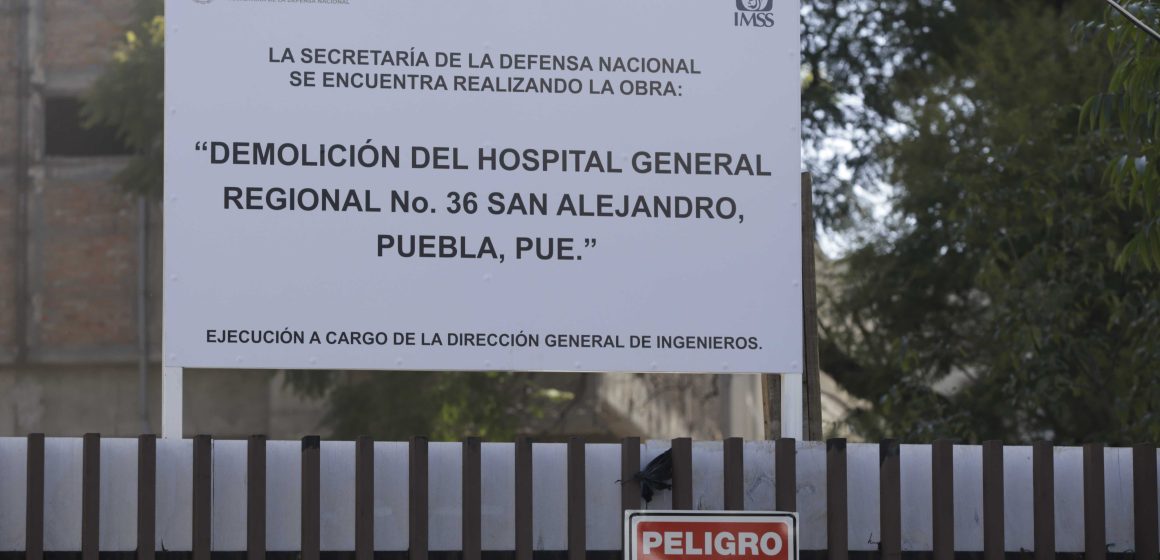 PAN advierte que no se construirá el nuevo Hospital San Alejandro en lo que resta del sexenio