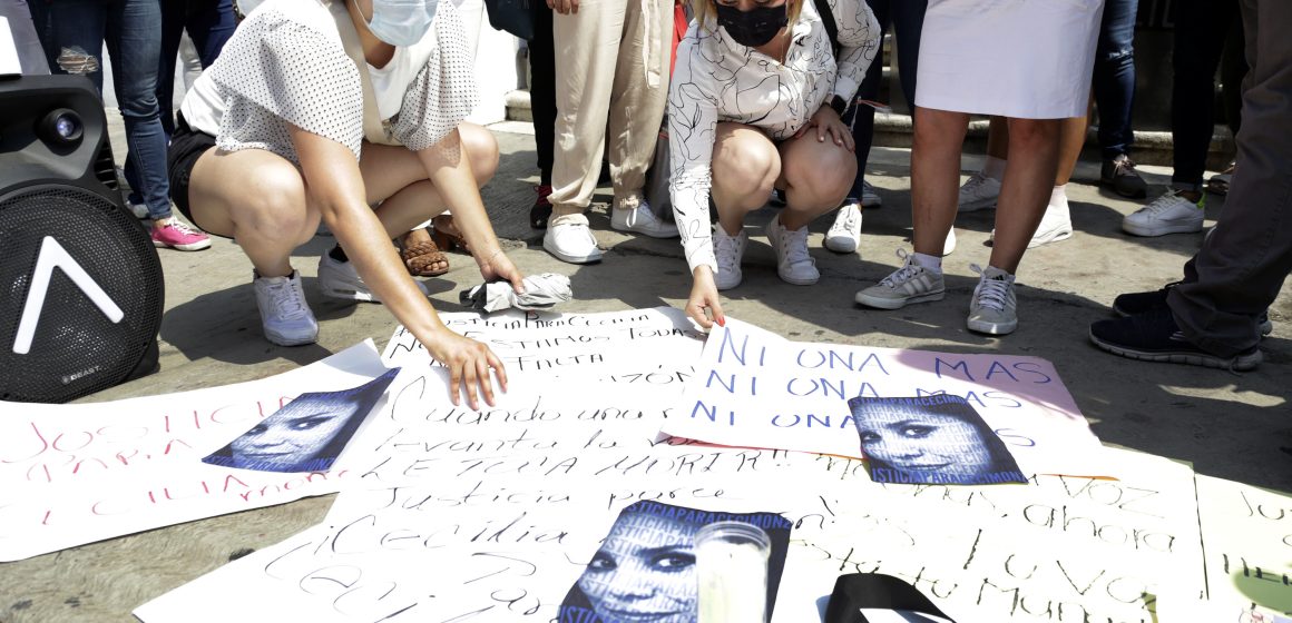 Mujeres exigen justicia a la Fiscalía por el asesinato de Cecilia Monzón
