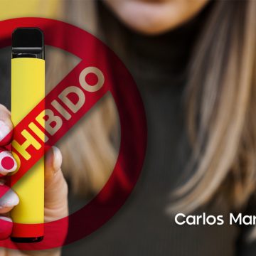 Prohíben circulación y comercialización de vapeadores y cigarros electrónicos