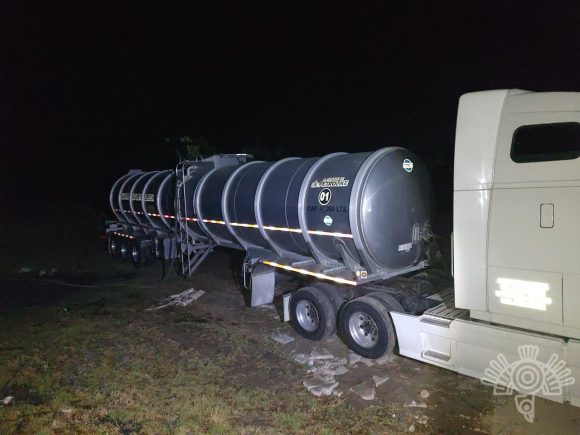 Asegura Policía Estatal vehículos utilizados para el robo de combustible