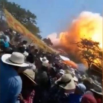 Explosión de pirotecnia en Hidalgo deja 15 lesionados