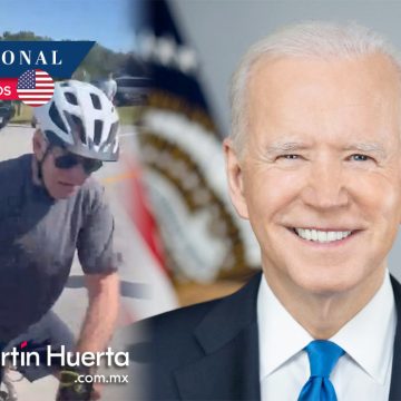 Joe Biden cae de su bicicleta durante paseo en Delaware