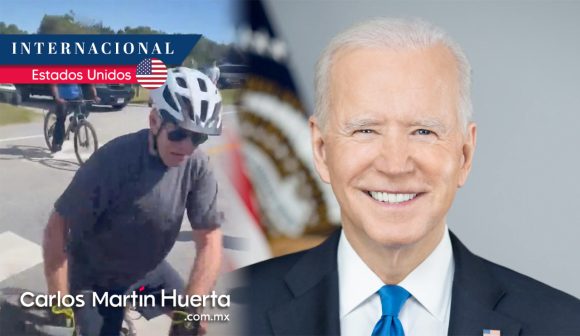 Joe Biden cae de su bicicleta durante paseo en Delaware