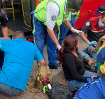 Atropello masivo sobre Paseo de la Reforma deja 6 heridos
