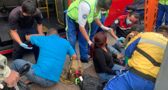 2 Atropello masivo sobre Paseo de la Reforma deja 6 heridos