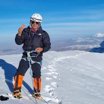 Murió el alpinista Eloy Cruz en el Pico de Orizaba al caer por una pendiente