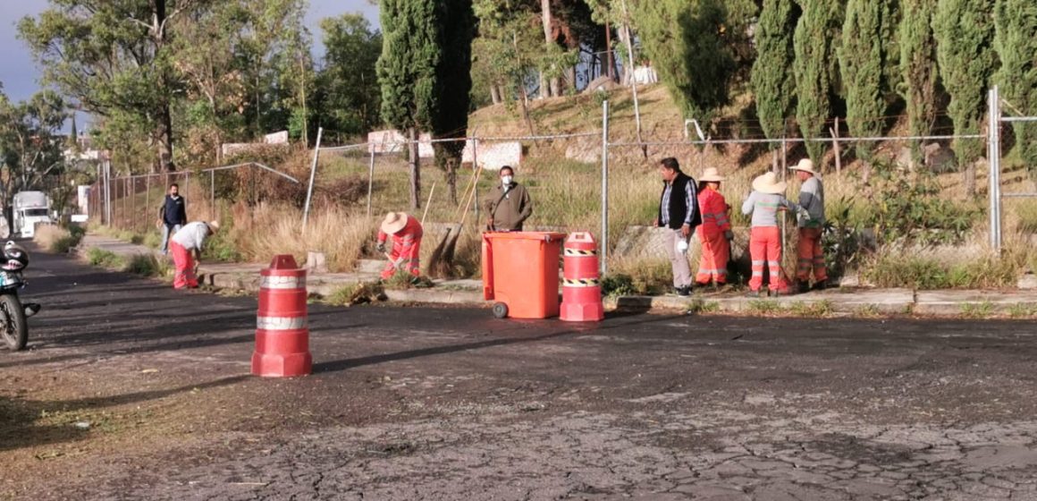 Sillones, llantas y lonas fueron retiradas en el rescate de vialidades en La Margarita