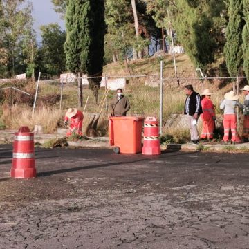 Sillones, llantas y lonas fueron retiradas en el rescate de vialidades en La Margarita
