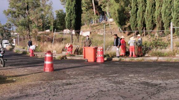 Sillones, llantas y lonas fueron retiradas en el rescate de vialidades en La Margarita