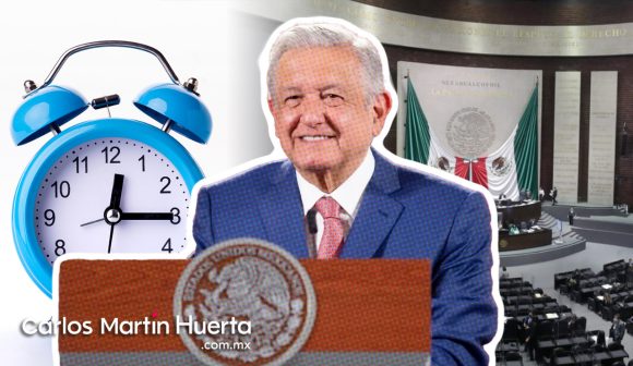 AMLO enviará iniciativa al Congreso para eliminar Horario de Verano