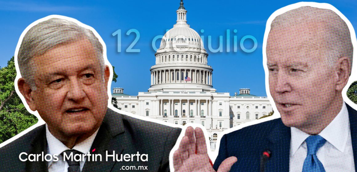 AMLO y Biden sostendrán reunión en Washington el 12 de julio