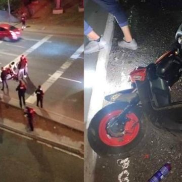 Motociclista pierde la vida tras caer desde puente de 15 metros de altura en Periférico Oriente