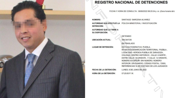 Detienen a Santiago N, colaborador cercano a López Zavala