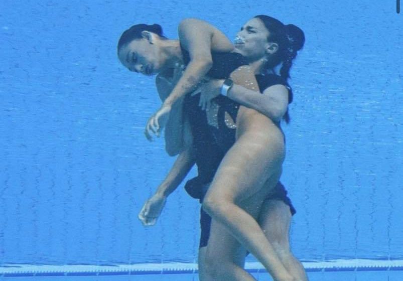Dramático desmayo de Anita Álvarez en la piscina del Mundial de Natación