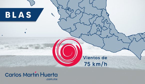 Tormenta tropical “Blas” se encuentra cerca de Acapulco y Manzanillo
