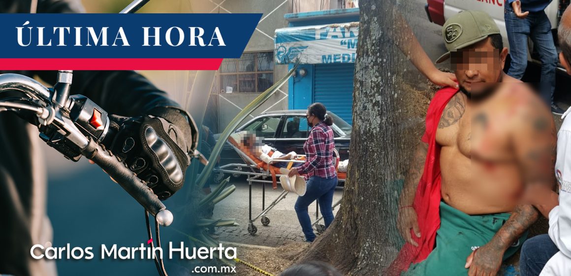 (VIDEO) Hombres armados abren fuego contra hombre y hieren a dos niños en la fila de la vacunación en Puebla