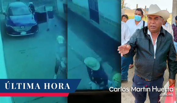 (VIDEO) Atacan a balazos al alcalde de Tlalnepantla, Morelos