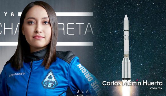 Primera mexicana en el espacio dedica su logro a todo México.
