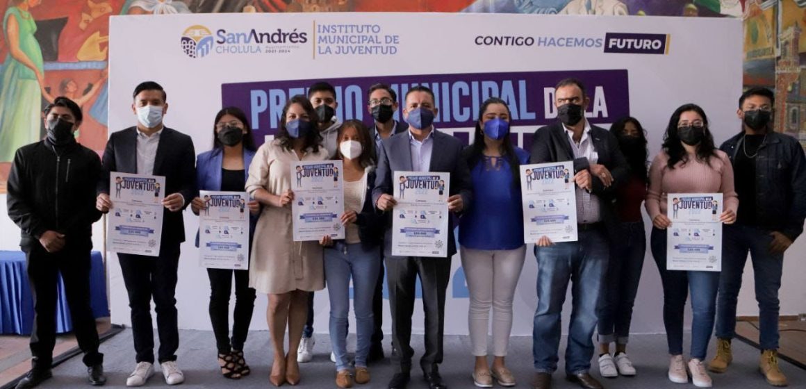 Presenta San Andrés Cholula convocatoria para el Premio Municipal de la Juventud