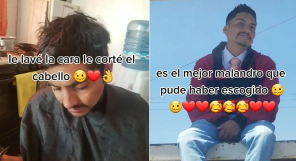 Mujer se enamora de indigente y forman una familia