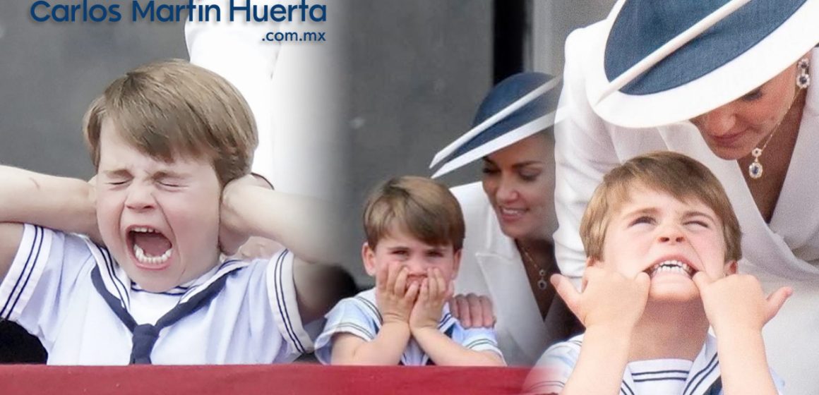 (VIDEO) Príncipe Louis protagonista en jubileo de la reina Isabel II por gestos
