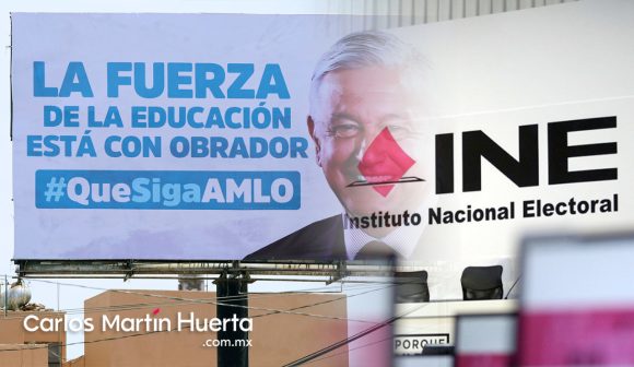 Espectaculares de Revocación de Mandato fueron pagados por ciudadanos fantasma, halla INE