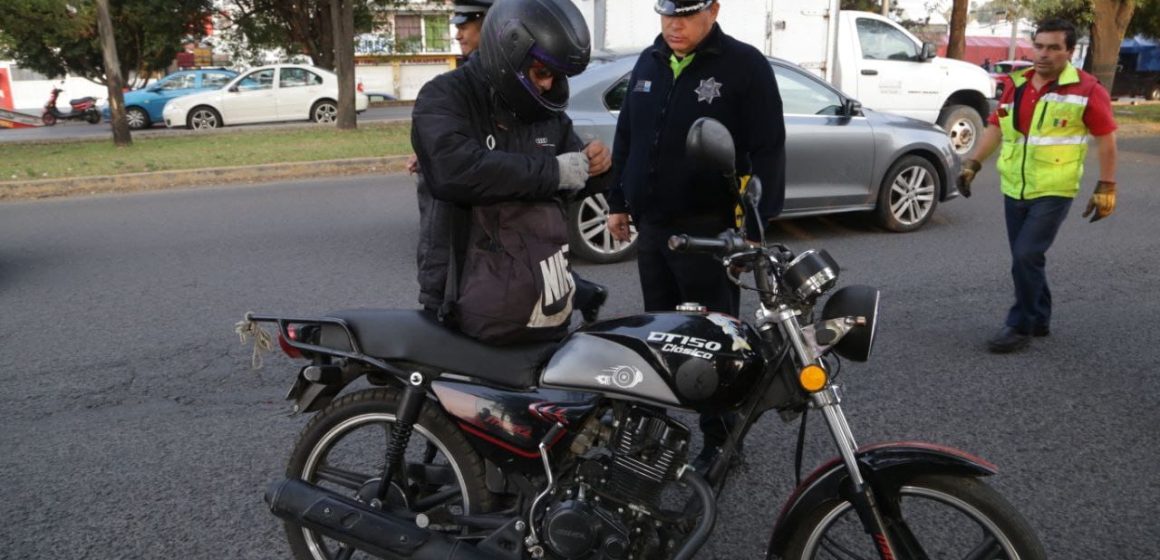 Refuerzan en Puebla esquemas de prevención al delito con “Moto Segura”