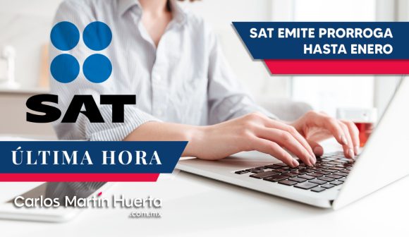 SAT informa que entrada para nueva factura electrónica 4.0 será prorrogada hasta enero de 2023