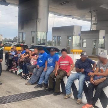 Policía Municipal y Estatal Rescatan a 12 Migrantes Centroamericanos