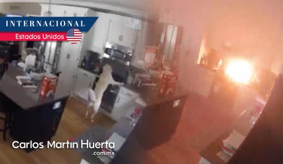 (VIDEO) Perro incendia casa accidentalmente; esto fue lo que sucedió