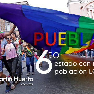 Puebla, el sexto estado con mayor población LGBTI+