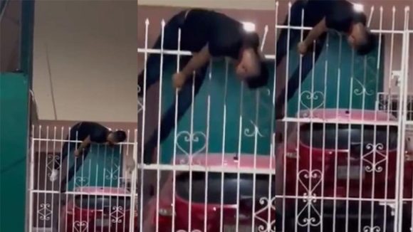 Ladrón ensartado en una reja con los intestinos perforados sobrevive y quedará libre