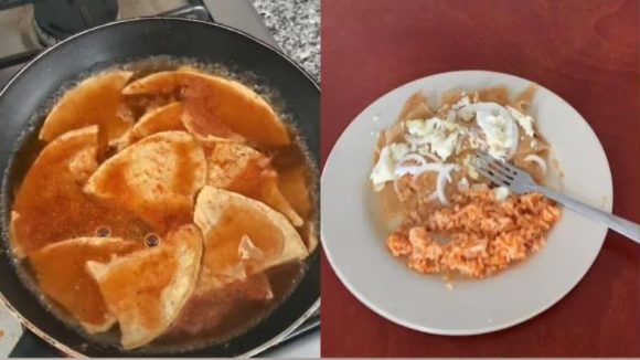 Chilaquiles de mujer española son el hazmerreír de México