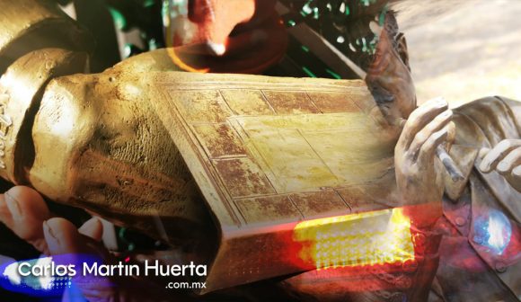 daños esculturas SSC investiga robo o vandalismo de esculturas en Puebla Capital