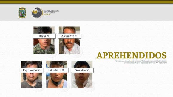 Aprehenden a 5 personas por el linchamiento en Huauchinango