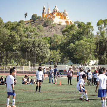 Inaugura Ayuntamiento de San Andrés Cholula las escuelas de iniciación deportiva