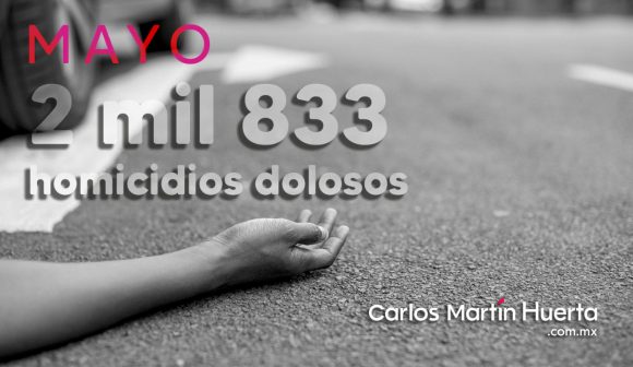 Mayo es el mes más violento del 2022, repuntan homicidios