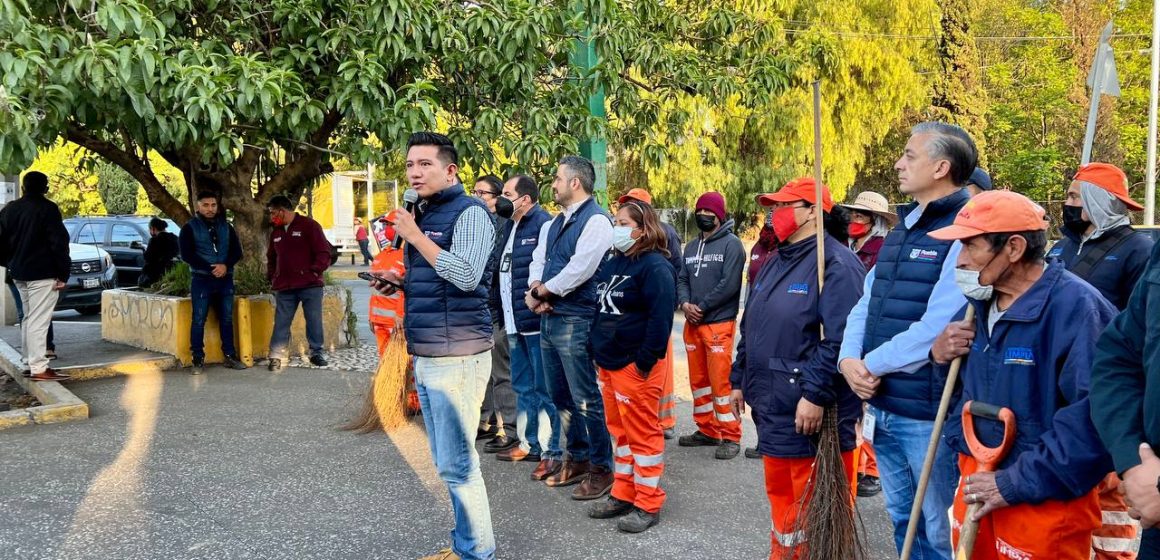 Ayuntamiento de Puebla continúa con la intervención integral de vialidades