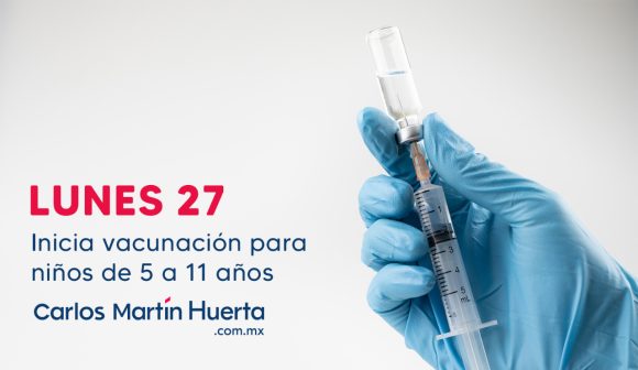 vacuna menores 5 a 11 años Lunes inicia vacunación contra Covid-19 para menores de 5 a 11 años