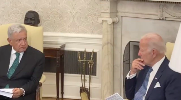 AMLO le presume a Joe Biden que la gasolina en México es más barata