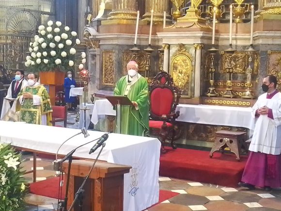 Arzobispo de Puebla reiteró su llamado a detener la ola de violencia en México