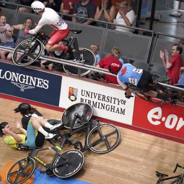 Accidente de ciclismo en los Juegos de la Commonwealth deja cuatro heridos