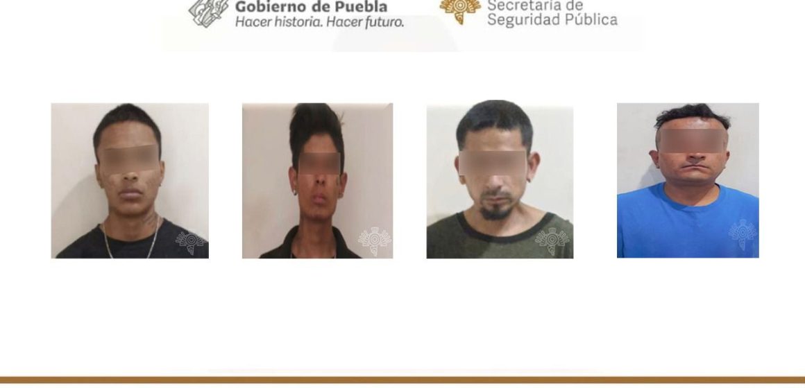 Detiene SSP a cuatro presuntos extorsionadores de operadores del transporte público