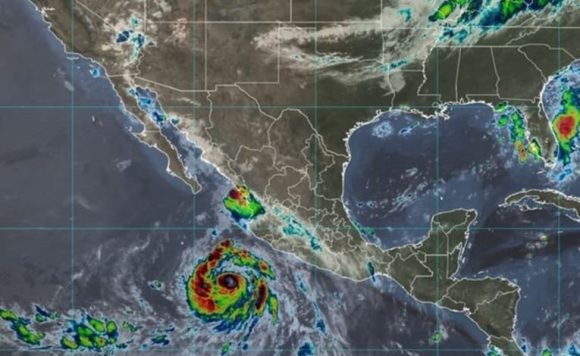 Tormenta tropical Estelle ya es huracán categoría 1