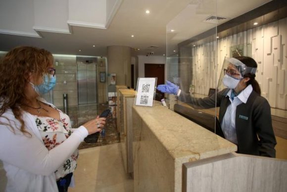 En los Hoteles y Moteles se continúan aplicando protocolos para evitar contagios Covid-19