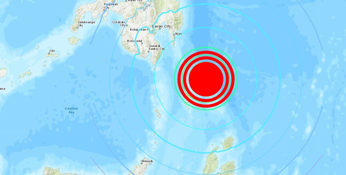 Se registra terremoto de magnitud 7.1 en Filipinas