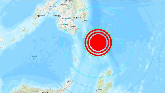 Se registra terremoto de magnitud 7.1 en Filipinas