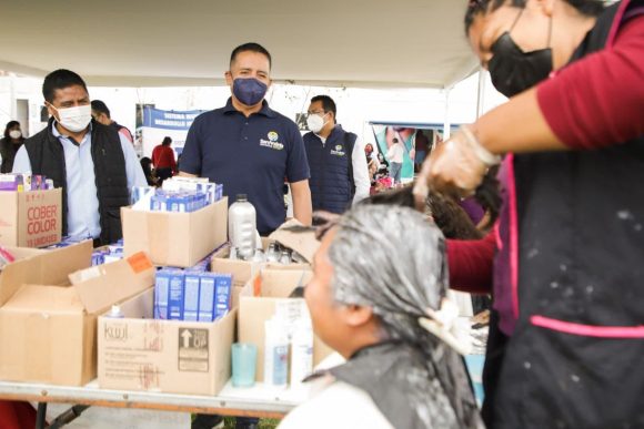 Realizan en San Andrés Cholula viernes de gobierno de proximidad en Cacalotepec