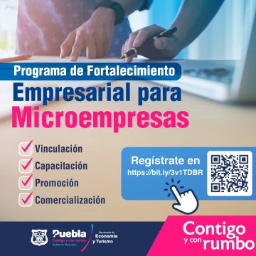 Invita Ayuntamiento de Puebla a unirse al programa de fortalecimiento empresarial