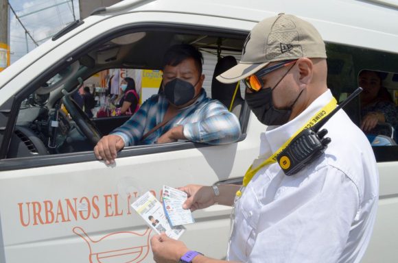 Ejecuta Gobierno del Estado sanciones a transporte público de Huauchinango